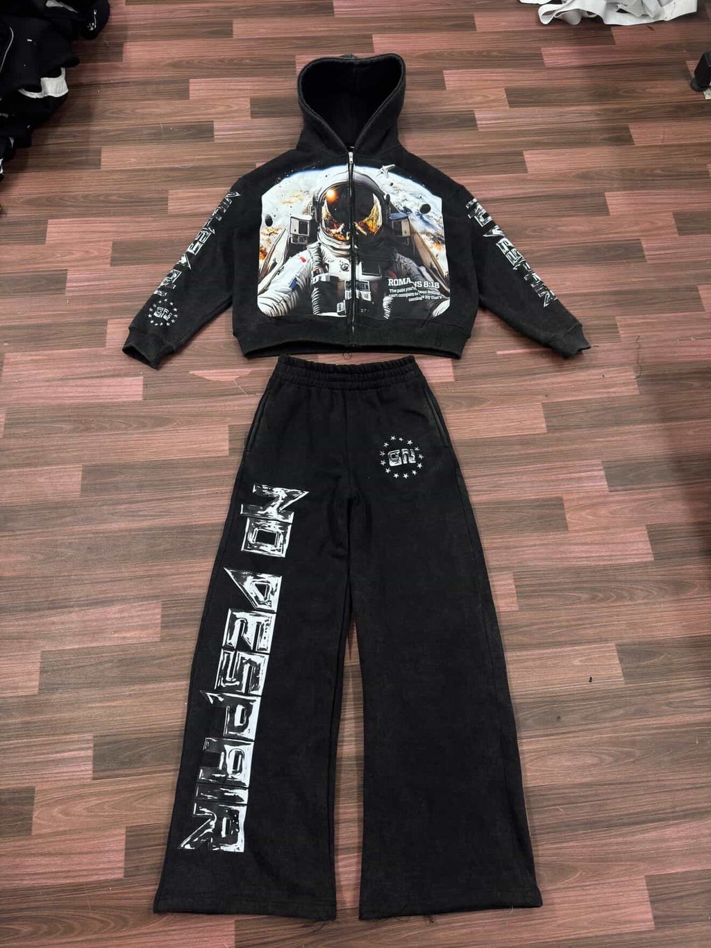 Void Distressed Sweatsuit