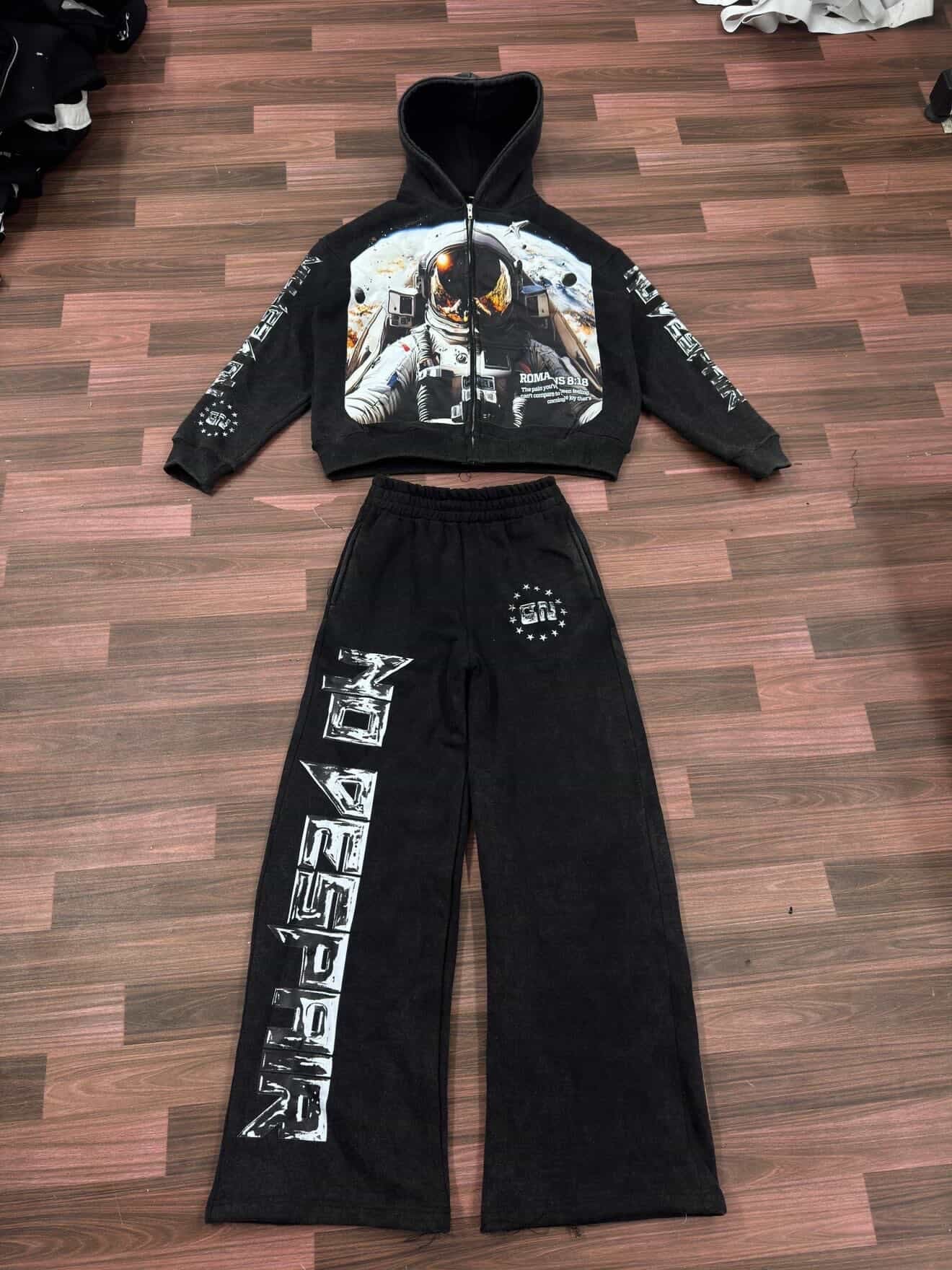 Void Distressed Sweatsuit